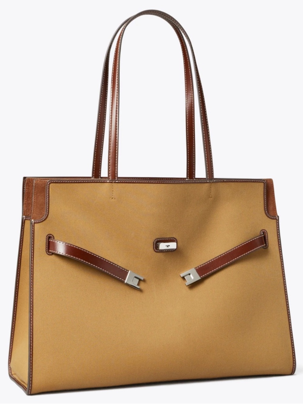 Tory Burch LEE RADZIWILL CANVAS TOTE bag